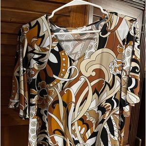 Susan Graver Liquid knit Large Top